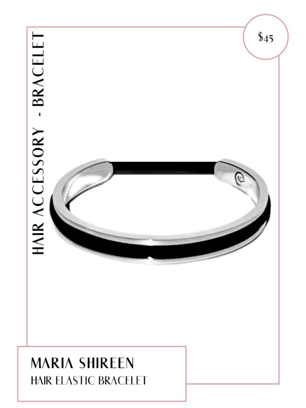 Maria Shireen Hair Elastic Bracelet